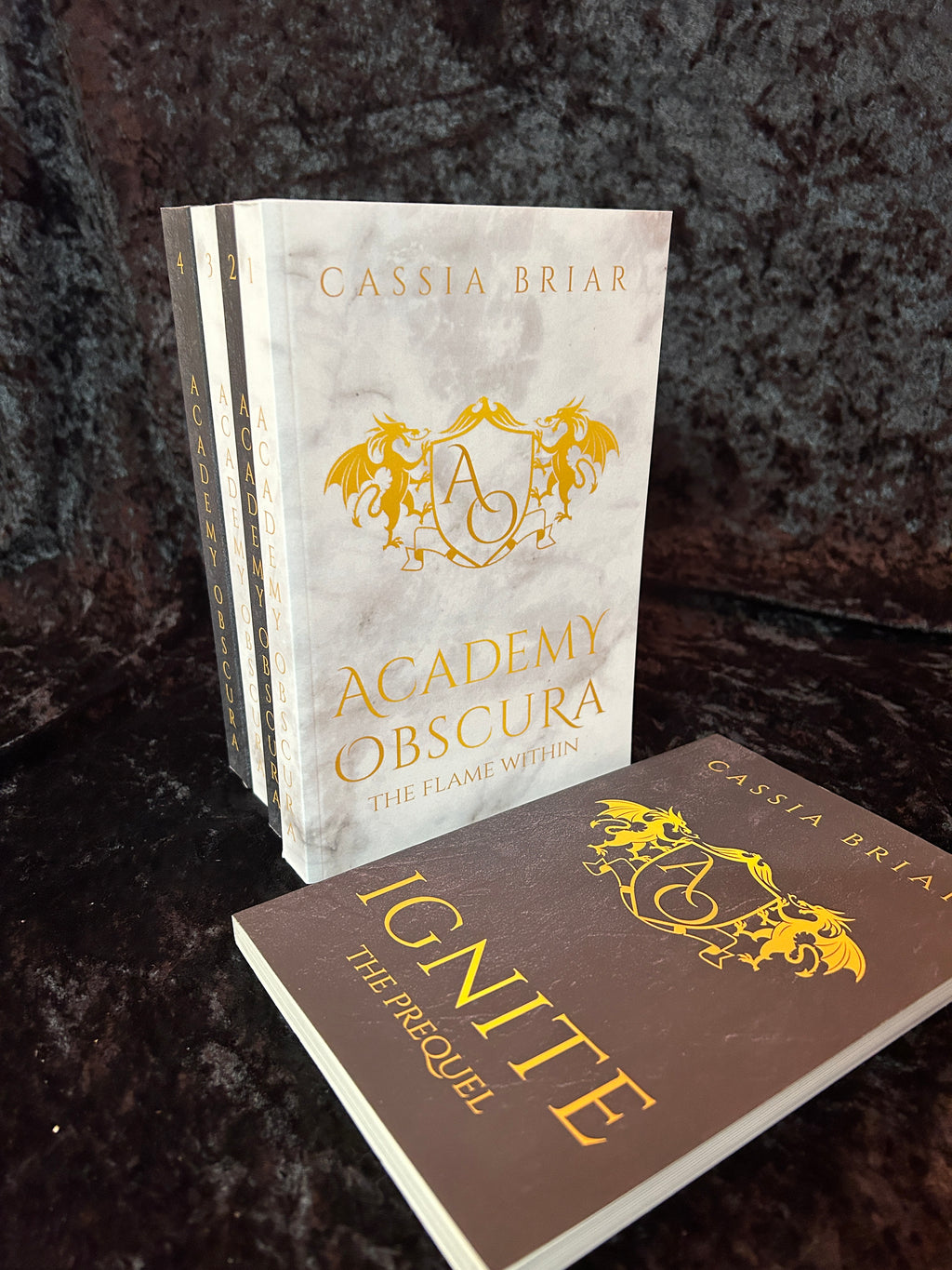 Marble Covers - Academy Obscura - The Complete Series